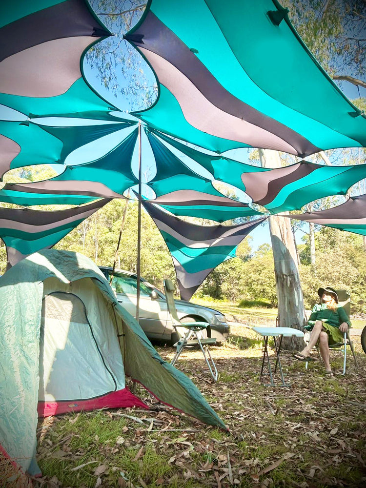 Waver Panel (SMALL) -  Blues and Grays