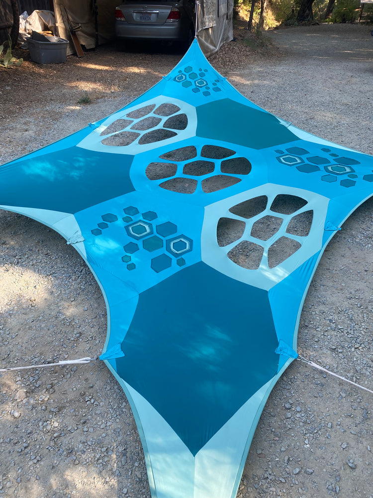 Turtle Panels - Teal