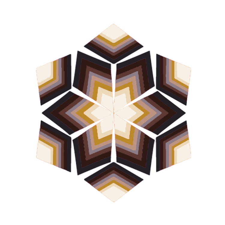 Lynder Panel (large) - Earth Tones