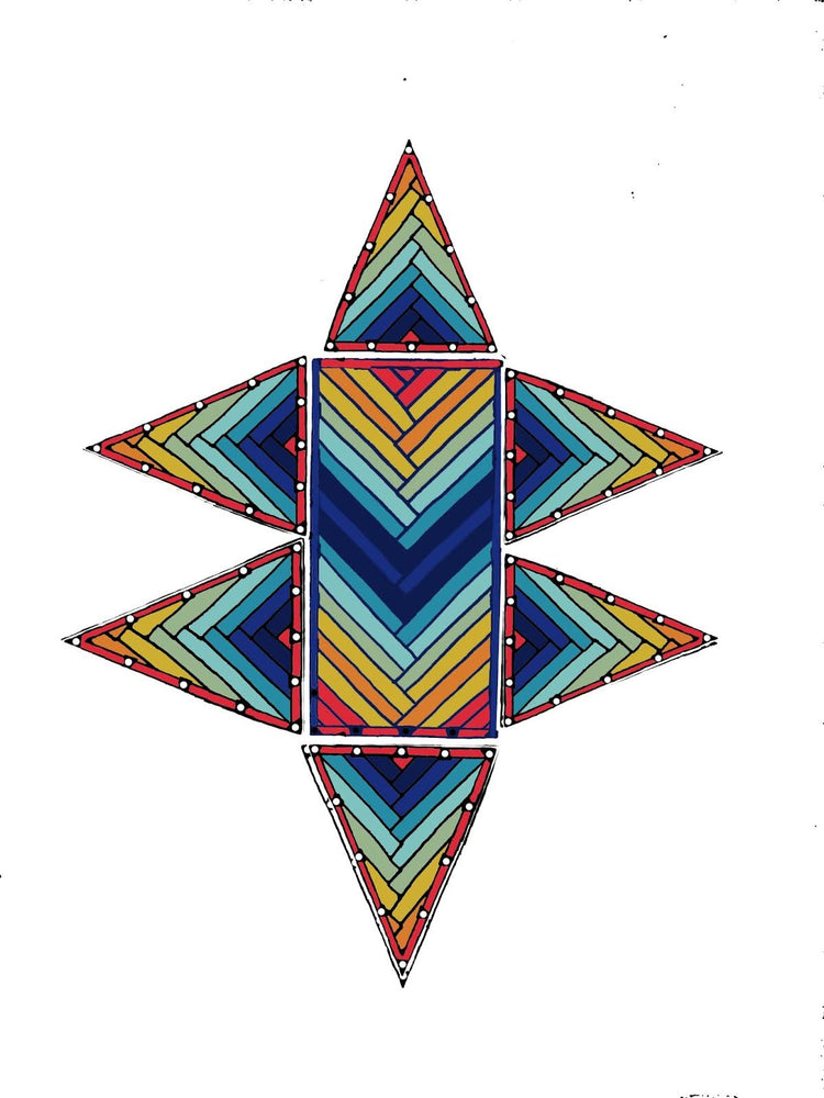 Cross Hatcher Panel (Multi Color)