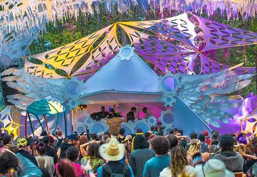 Seed of Life Panel - Teal
