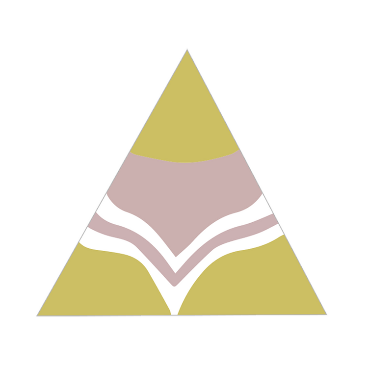 Lotus Panel (small)- White Gold