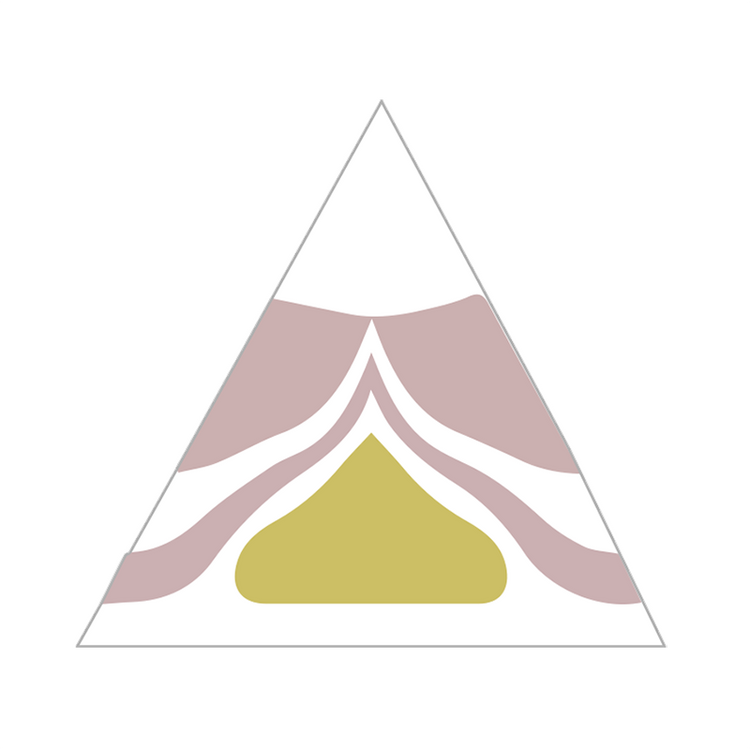 Lotus Panel (small)- White Gold