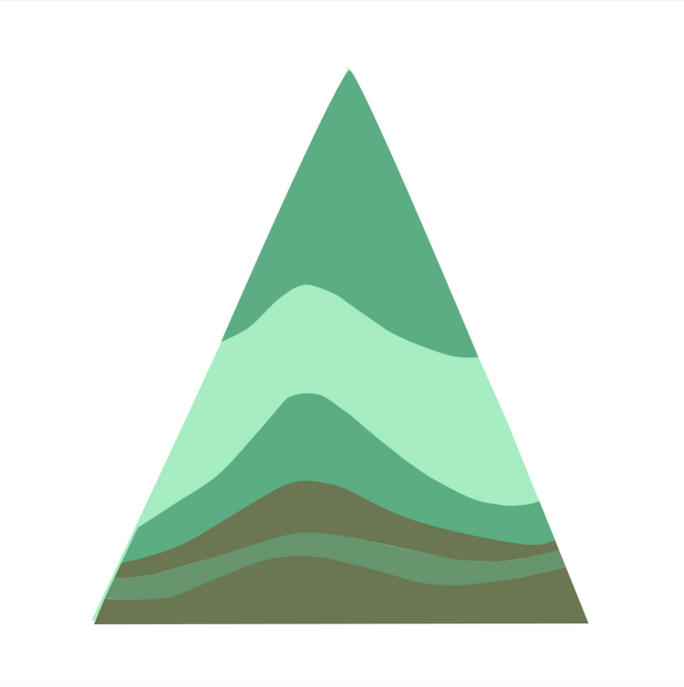 Waver Panel (small) - Green Grey