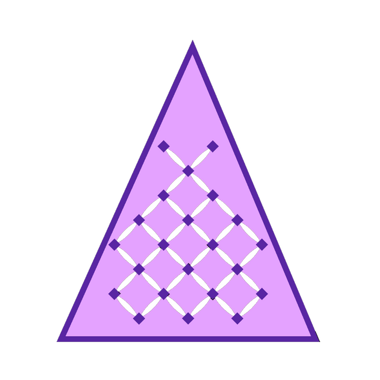 Seed of Life Panel - Purple