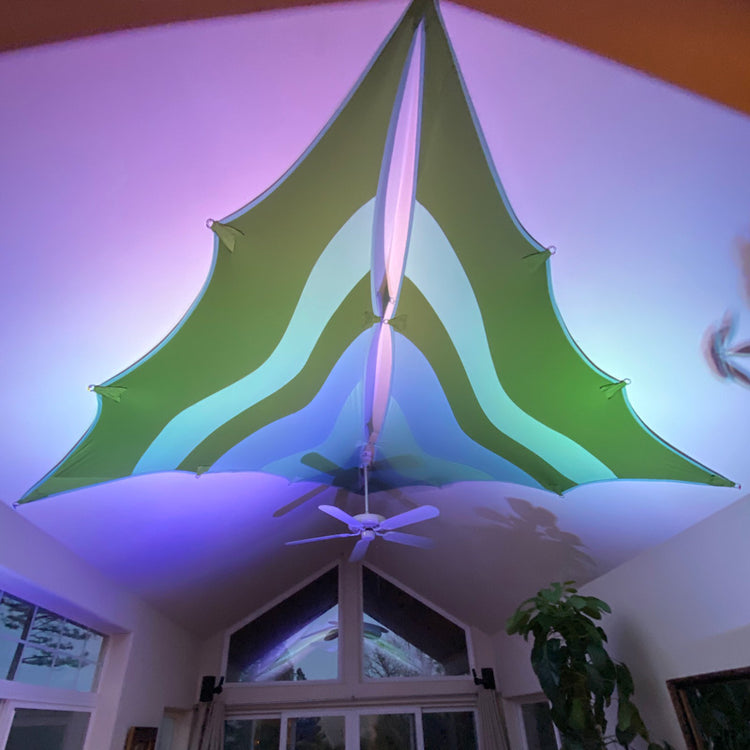 Waver Panel (small) - Green Grey