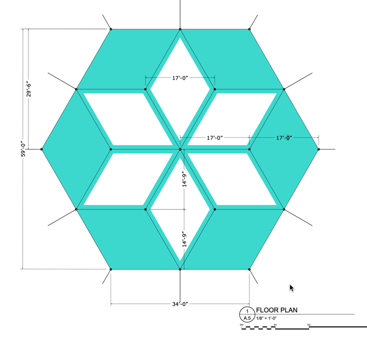 Lynder Panels (large) - Brown Green