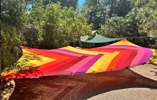 Cross Hatcher Panel (Yellow, Pink, Red)