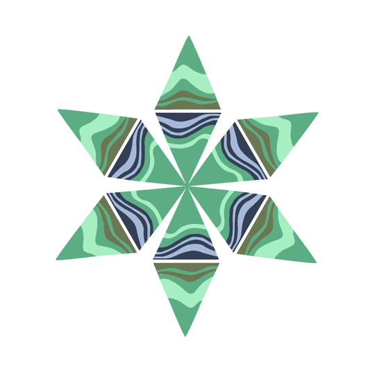 Waver Panel (small) -  Green Grey